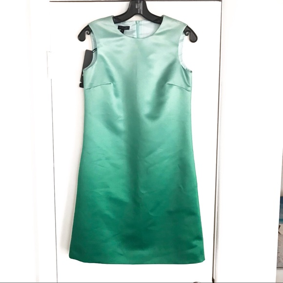 👗 ESCADA OMBRE GREEN SLEEVELESS MINI DRESS! - Picture 7 of 16